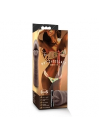 Коричневый мастурбатор-ротик Heather - Blush Novelties - в Майкопе купить с доставкой