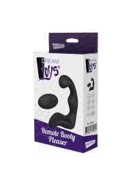 Черный вибромассажер простаты REMOTE BOOTY PLEASER - Dream Toys - в Майкопе купить с доставкой