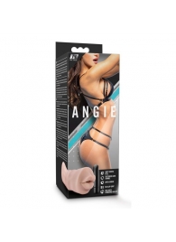 Телесный мастурбатор-ротик Angie - Blush Novelties - в Майкопе купить с доставкой