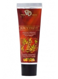 Интимный съедобный лубрикант JUICY FRUIT с ароматом фруктов - 30 мл. - БиоМед - купить с доставкой в Майкопе