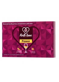 Женский возбудитель мгновенного действия Forte Love Power - 7 ампул (2,5 мл.) - Капиталпродукт - купить с доставкой в Майкопе