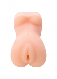Телесный мастурбатор в виде женской фигурки - Toyfa Basic - в Майкопе купить с доставкой