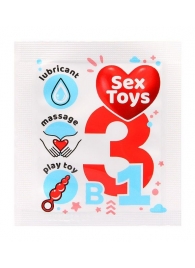 Гель-лубрикант на водной основе Sex Toys - 4 гр. - Биоритм - купить с доставкой в Майкопе