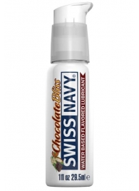 Лубрикант с ароматом шоколада Swiss Navy Chocolate Bliss Lube - 29,5 мл. - Swiss navy - купить с доставкой в Майкопе