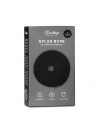 Черная веревка для бондажа Easytoys Bondage Rope - 5 м. - Easy toys - купить с доставкой в Майкопе