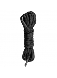 Черная веревка для бондажа Easytoys Bondage Rope - 5 м. - Easy toys - купить с доставкой в Майкопе