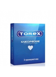 Гладкие презервативы Torex  Классические  - 3 шт. - Torex - купить с доставкой в Майкопе