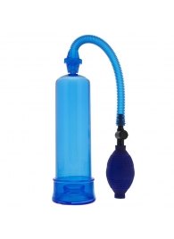 Синяя вакуумная помпа MENZSTUFF PENIS ENLARGER - Dream Toys - в Майкопе купить с доставкой