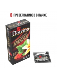 Ароматизированные презервативы DOMINO  Ароматный микс  - 6 шт. - Domino - купить с доставкой в Майкопе