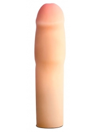 Телесная насадка-удлинитель на пенис PERFORMANCE 1.5INCH COCK XTENDER - 16 см. - Blush Novelties - в Майкопе купить с доставкой