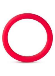 Красное эрекционное кольцо Silicone Go Pro Cock Ring - Blush Novelties - в Майкопе купить с доставкой