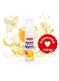 Гель-смазка Tutti-frutti со вкусом сочной дыни - 30 гр. - Биоритм - купить с доставкой в Майкопе
