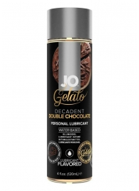 Лубрикант с ароматом шоколада JO GELATO DECADENT DOUBLE CHOCOLATE - 120 мл. - System JO - купить с доставкой в Майкопе