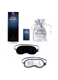 Набор из двух масок на глаза Soft Blindfold Twin Pack - Fifty Shades of Grey - купить с доставкой в Майкопе