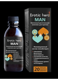 Мужской биогенный концентрат для усиления эрекции Erotic hard Man - 250 мл. - Erotic Hard - купить с доставкой в Майкопе