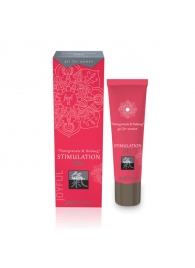 Возбуждающий интимный гель для двоих STIMULATION GEL Pomegranate   Nutmeg - 30 мл. - Shiatsu - купить с доставкой в Майкопе