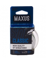 Классические презервативы в пластиковом кейсе MAXUS Classic - 3 шт. - Maxus - купить с доставкой в Майкопе