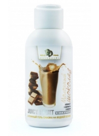 Интимный гель-смазка JUICY FRUIT с ароматом молочного шоколада - 100 мл. - БиоМед - купить с доставкой в Майкопе