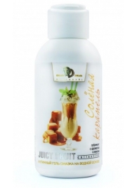 Интимный гель-смазка JUICY FRUIT с ароматом солёной карамели - 100 мл. - БиоМед - купить с доставкой в Майкопе