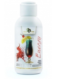 Интимный гель-смазка JUICY FRUIT с ароматом энергетика - 100 мл. - БиоМед - купить с доставкой в Майкопе