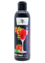 Интимный гель-смазка JUICY FRUIT с ароматом клубники - 200 мл. - БиоМед - купить с доставкой в Майкопе