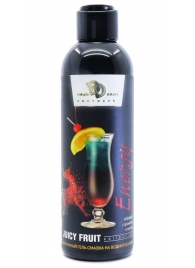 Интимный гель-смазка JUICY FRUIT с ароматом энергетика - 200 мл. - БиоМед - купить с доставкой в Майкопе