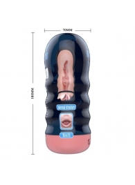 Мастурбатор-ротик Vacuum Cup Masturbator - Baile - в Майкопе купить с доставкой