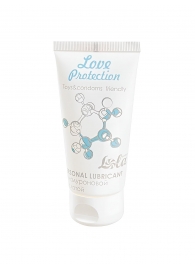 Увлажняющий лубрикант на водной основе Love Protection - 50 мл. - Lola Games - купить с доставкой в Майкопе