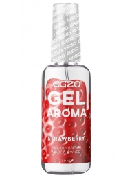 Интимный лубрикант EGZO AROMA с ароматом клубники - 50 мл. - EGZO - купить с доставкой в Майкопе