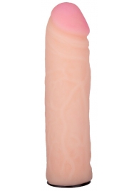 Пояс-трусики с насадкой Glamour Silver - 15,5 см. - LOVETOY (А-Полимер) - купить с доставкой в Майкопе