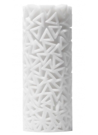 Белый 3D мастурбатор PILE - Tenga - в Майкопе купить с доставкой