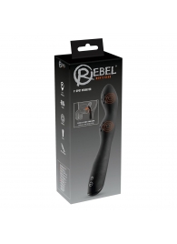 Черный вибромассажер простаты P-Spot - 23,5 см. - Orion - в Майкопе купить с доставкой