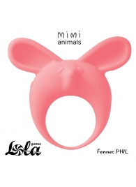 Оранжевое эрекционное кольцо Fennec Phil - Lola Games - в Майкопе купить с доставкой