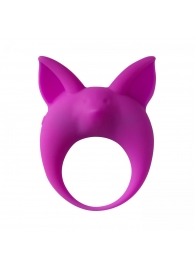 Фиолетовое эрекционное кольцо Kitten Kyle - Lola Games - в Майкопе купить с доставкой