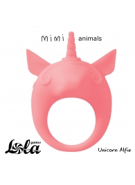 Оранжевое эрекционное кольцо Unicorn Alfie - Lola Games - в Майкопе купить с доставкой
