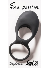 Черное эрекционное виброкольцо Daydream - Lola Games - в Майкопе купить с доставкой