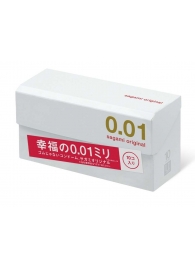 Супер тонкие презервативы Sagami Original 0.01 - 10 шт. - Sagami - купить с доставкой в Майкопе