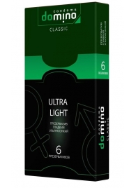 Супертонкие презервативы DOMINO Ultra Light - 6 шт. - Domino - купить с доставкой в Майкопе