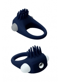 Синее эрекционное виброкольцо STIMU RING - Dream Toys - в Майкопе купить с доставкой