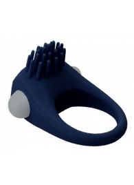 Синее эрекционное виброкольцо STIMU RING - Dream Toys - в Майкопе купить с доставкой