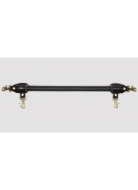 Черная распорка для ног Bound to You Faux Leather Spreader Bar - 50,8 см. - Fifty Shades of Grey - купить с доставкой в Майкопе