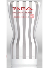 Мастурбатор TENGA Squeeze Tube Cup Soft - Tenga - в Майкопе купить с доставкой