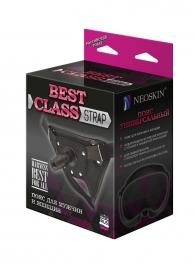 Черный пояс для насадок BEST CLASS STRAP - LOVETOY (А-Полимер) - купить с доставкой в Майкопе