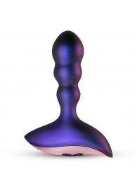 Фиолетовый анальный вибростимулятор Interstellar с пультом - 12,1 см. - ONE DC B.V.