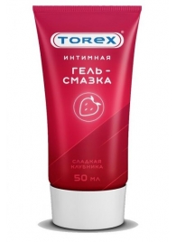Смазка на водной основе TOREX  Сладкая клубника  - 50 мл. - Torex - купить с доставкой в Майкопе