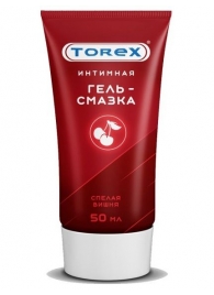 Смазка на водной основе TOREX  Спелая вишня  - 50 мл. - Torex - купить с доставкой в Майкопе