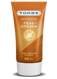 Смазка на водной основе TOREX  Чувственная ваниль  - 50 мл. - Torex - купить с доставкой в Майкопе
