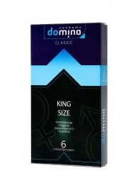 Презервативы увеличенного размера DOMINO Classic King size - 6 шт. - Domino - купить с доставкой в Майкопе