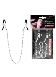 Оригинальные зажимы на соски с бусами - Notabu - купить с доставкой в Майкопе