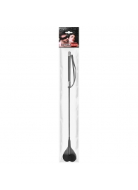 Черный стек с наконечником-сердечком - 54 см. - Notabu - купить с доставкой в Майкопе